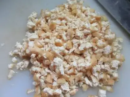 Make Tofu tofu celery dumplings step 4