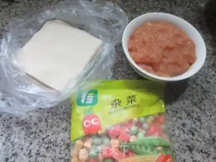 Make The groceries and chicken mud step 0