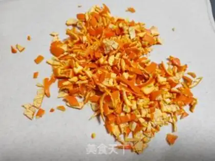 Make Honeyed orange peel step 0