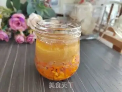 Make Honeyed orange peel step 1