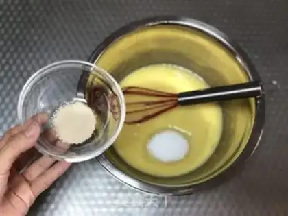 Make Egg-milk step 0