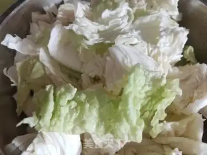 Make Cabbage tofu step 0