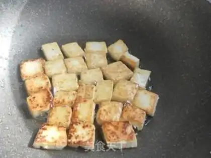 Make Cabbage tofu step 1