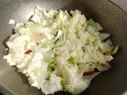 Make Cabbage tofu step 4
