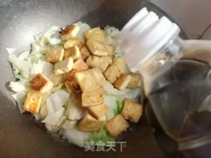 Make Cabbage tofu step 6