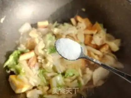 Make Cabbage tofu step 7