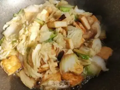 Make Cabbage tofu step 8