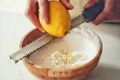 Make Fresh lemon scone step 1