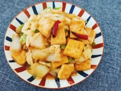Make Cabbage tofu step 9