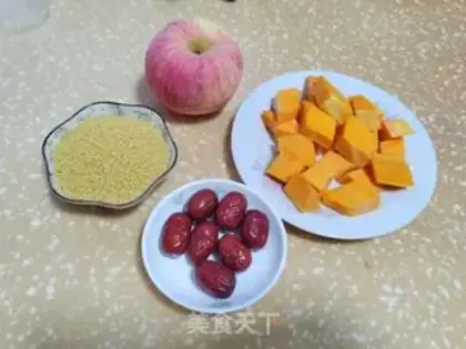 Make Apple pumpkins, porridge step 0