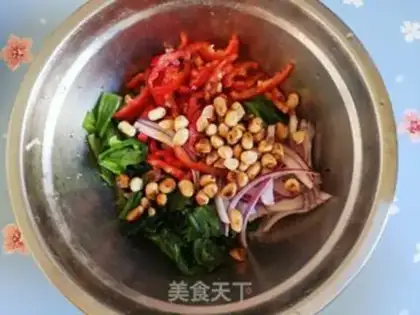 Make Spicy spinach step 7