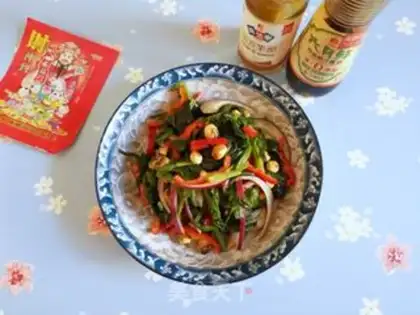 Make Spicy spinach step 8