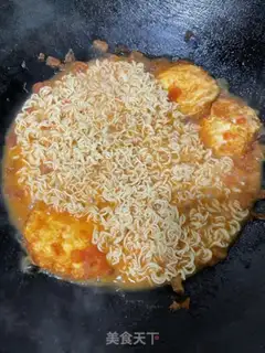 Make Tomato egg noodles step 10
