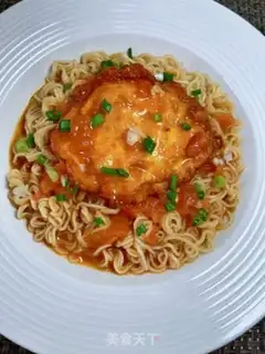 Make Tomato egg noodles step 14