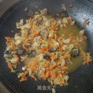 Make Carrot seafood step 12