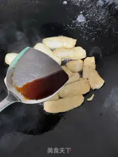 Make Garlic tofu step 4
