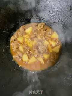 Make Potato intestines step 8