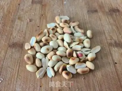 Make Peanut spinach step 2