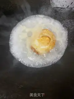 Make Shrimp egg omelet noodles step 7