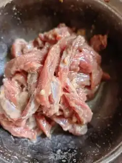 Make Cream pepper beef step 3