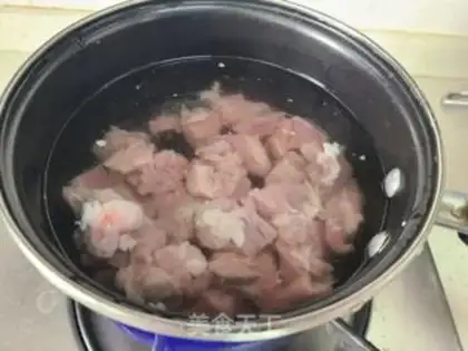 Make ♪ White radish clears the lamb ♪ step 2
