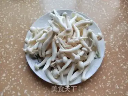Make Seafood mushroom ketchup step 1