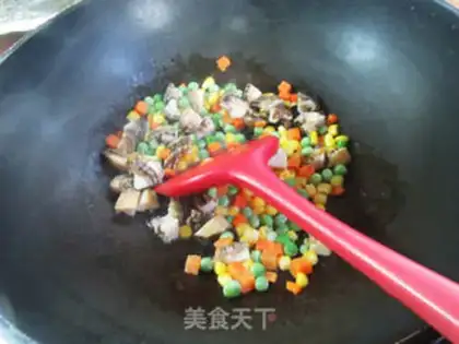 Make Creamed abalone step 7