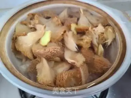 Make Monkey head, chicken soup step 8