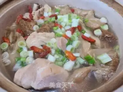Make Monkey head, chicken soup step 11