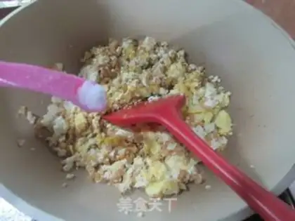 Make Roach-dried chicken tofu step 7