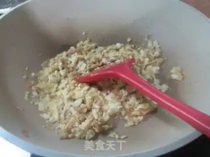Make Roach-dried chicken tofu step 8