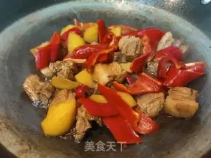 Make Potato red meat step 10