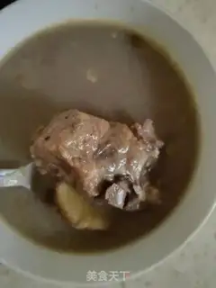 Make Green bean drum bone soup step 7