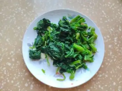 Make Spinach tofu step 4