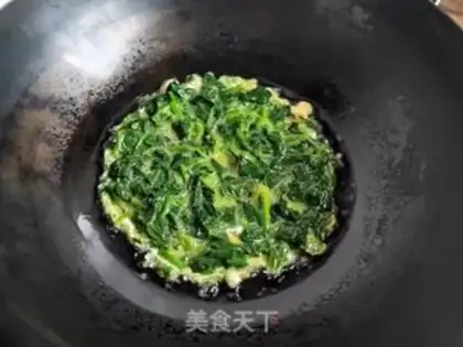 Make Spinach baked eggs step 6