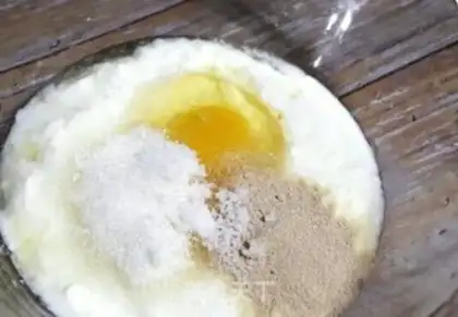 Make Baking buns step 1