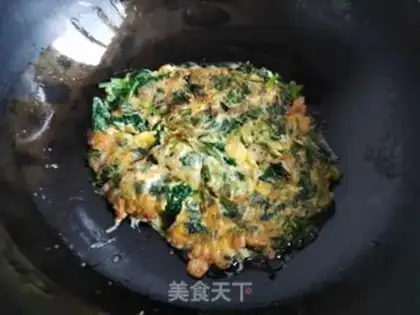 Make Spinach baked eggs step 7