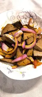 Make Onion with liver step 2