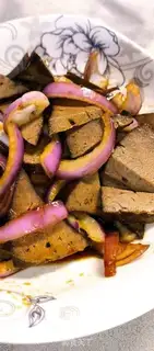 Make Onion with liver step 3