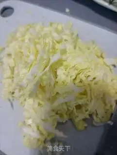 Make Gold cabbage for bronchus step 1