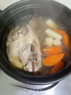 Make Chicken soup from the deer mushroom mountain step 8