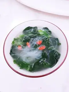 Make Spinach fan soup step 7