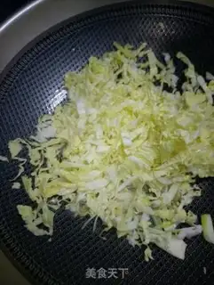 Make Gold cabbage for bronchus step 7