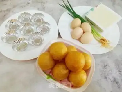 Make The pasta is pouring eggs step 0