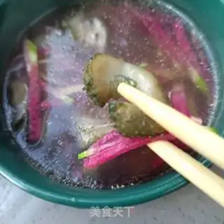 Make Chicken soup for sea cucumber step 11