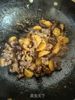 Make Potato beef step 13