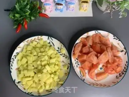 Make Potato noodles step 1