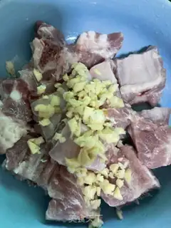 Make Garlic chops, rotting bamboo step 5