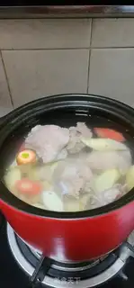 Make Potato carrot pork soup step 4