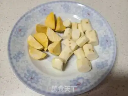 Make Porridge of Chicken Mountain step 0
